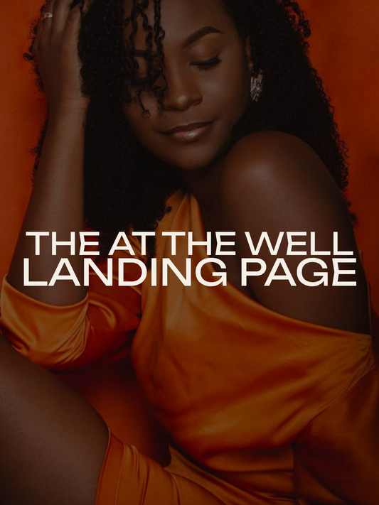 At The Well Landing Page Template